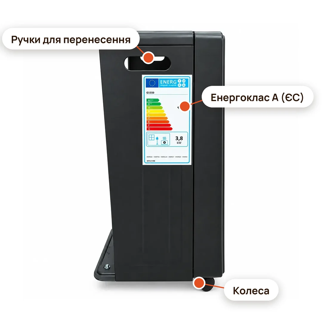 Газовий обігрівач Gordon 3,8 кВт